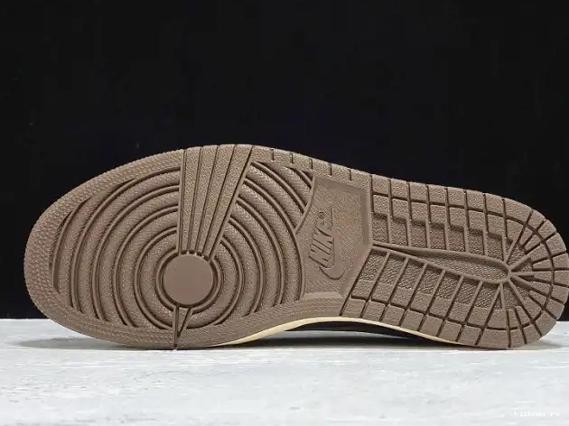 Cheap SP x Dark Air Scott CQ4277-001 Travis 1 Low Jordan Mocha OG 0512